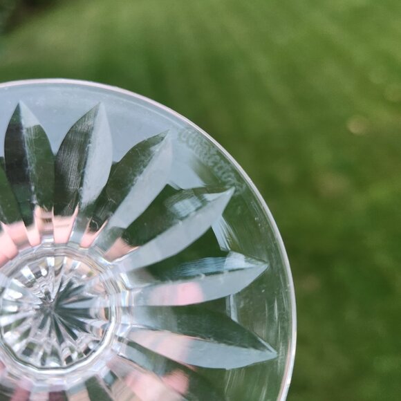 2 Waterford Innisfail Crystal Flute Champagne Glass Flared Panel Stemware 7 3/4” - Picture 7 of 7